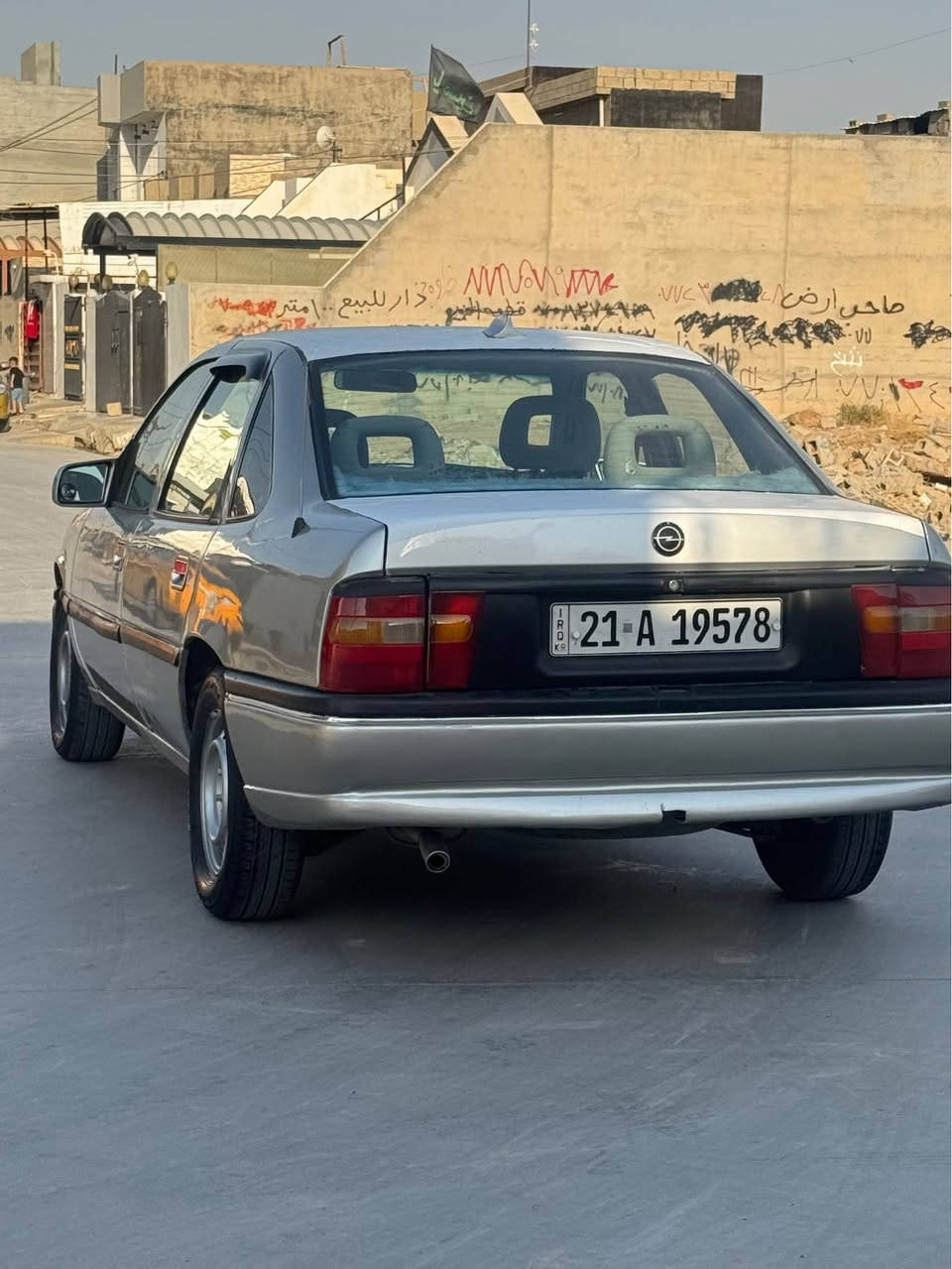 اوبل فكترا موديل 1992
محرك18 كير عادي
سنويه هزه جديده دفتر بانزين بي
رقم سليمانية شرط تحويل وكالة 
كلير عام بي ضربه خفيفه جامرلغ سكن
42 بي مجال
رقم ***********
عنوان كركوك بنچا علي كركوك, العراق
