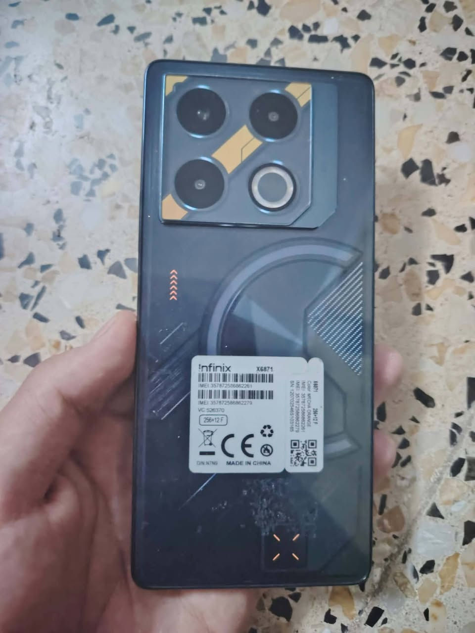 إنفينيكس GT20 برو • ٢٥٦ • رام ١٢+١٢
