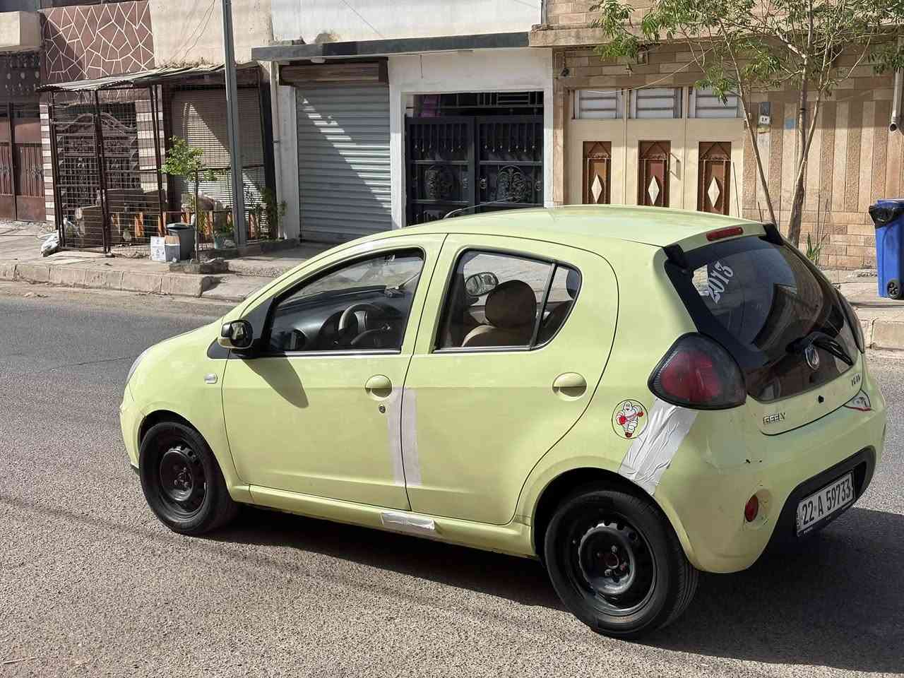 GEELY  panda LC 1.3 
موديل 2013
ماشيه : 78kmالف
رقم و سنويه جديد 
 
سياره بدون حادث ✅
گير اوتوماتيك 
تبريد و محرك بشرط 
كهربائية كلها سليم 
مكينة ٣ سلندر اقتصادية 
بطاقه بنزين موجود 
سيارة جاهزه من كل نواحي 
مكان كركوك 
للسعر و الاستفسار 
***********
