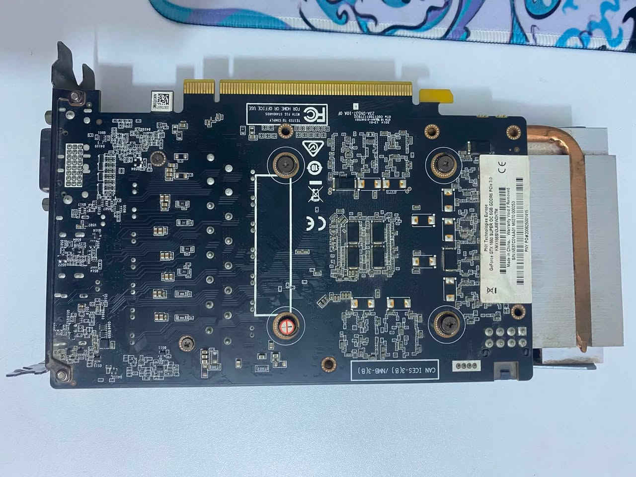 كرت شاشة PNY Technologies XLR8 Gaming GeForce GTX 1660 Super 6GB OC مكسور السرعة مصنعيًا، ما مفتوح ابدا كلش نظيف وهاي حرارته بالبنشمارك.
سعره ١٥٠ 

متوفر عندي توصيل لكل المحافظات 

رقمي للتواصل : ***********
