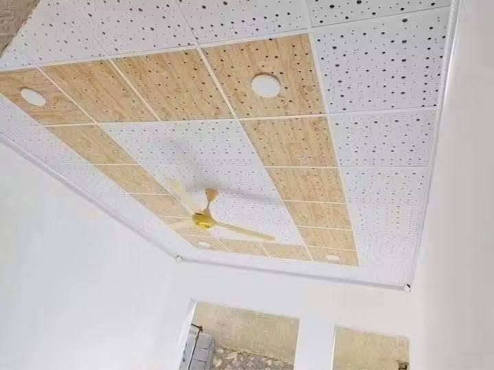 سقف ثانوي 💥***********
((چوي + برغي + بسمار + سلكون + صمغ سبراي +سيم ))
عمل ليزر 💥
سقف عدل 1500 متر مع شد كلوبات 
سقف دبل 2500 مع شد كلوبات وبنلات
