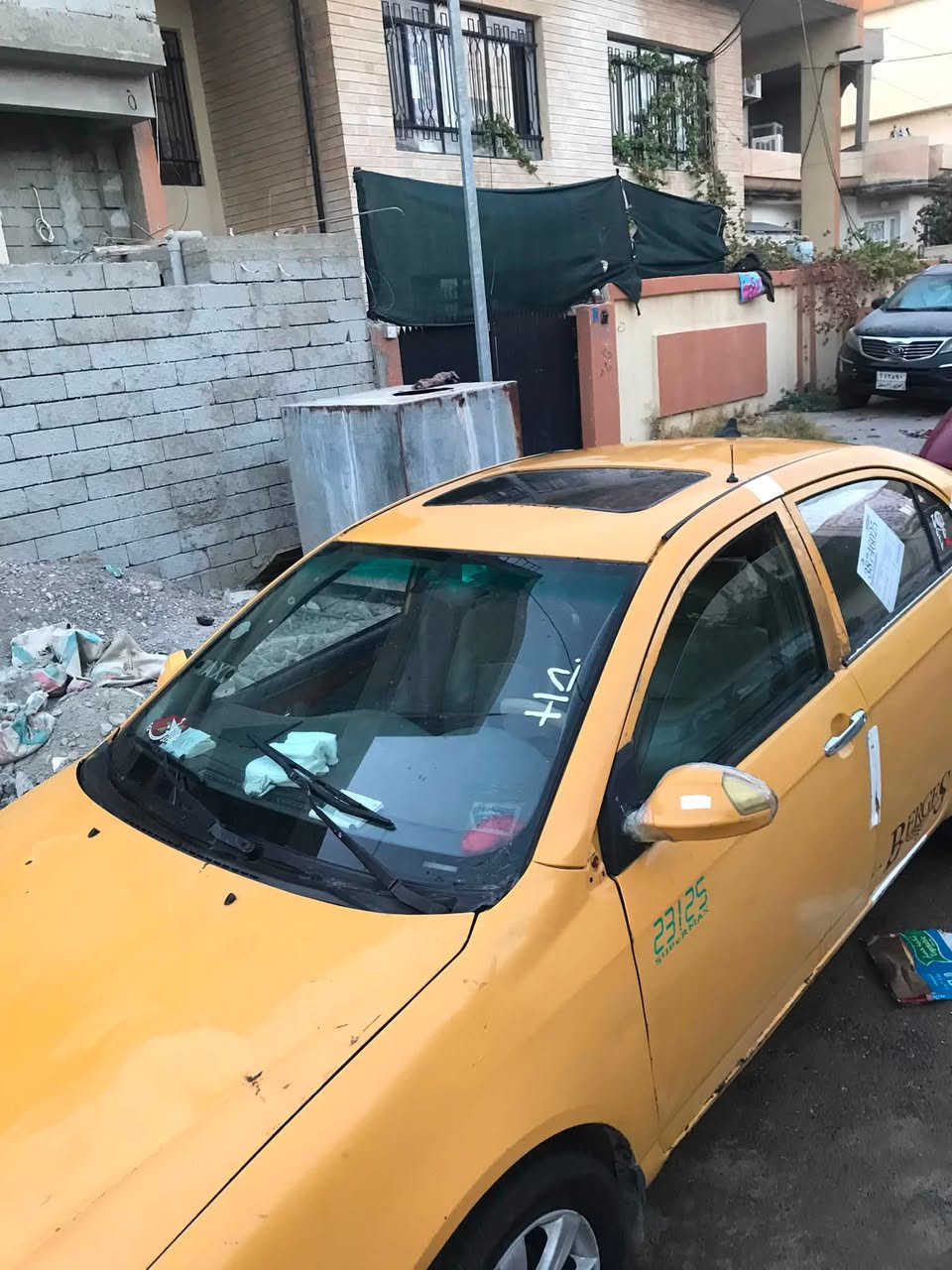 🚖السلام عليكم ًالبيعً اليفانً
⬅️موديل2011⬅️محرك شرط➕كير شرط⬅️رقم بغداد الماني ⬅️بيها كابون بانزين⬅️هيئه وغرامات صفر شرط التحويل السعر خاصً العنوان. موصل(حي لامن) رقم ***********
