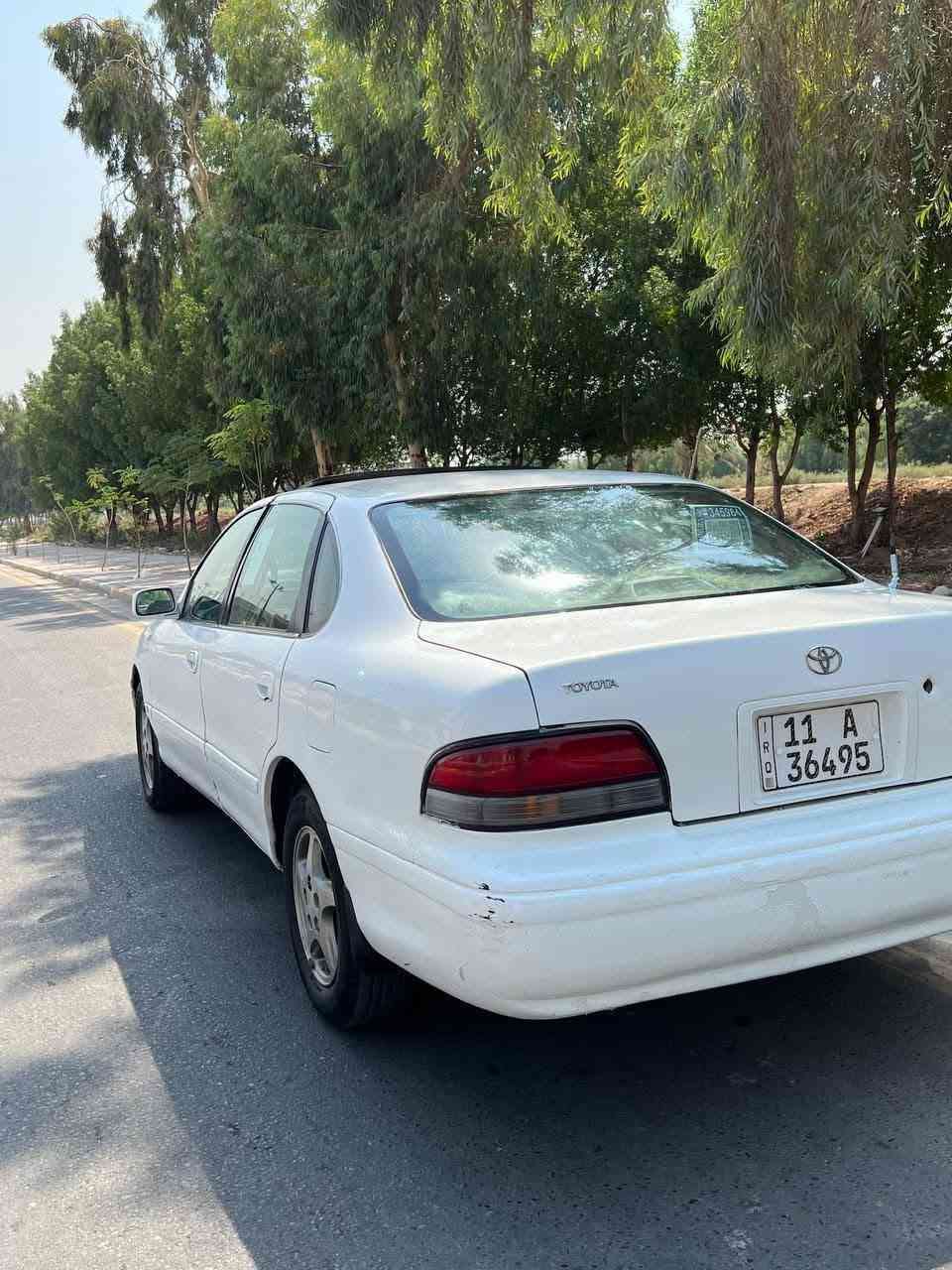 تويوتا. افلون.  موديل. 97.
رقم بغداد. انكليزي.  تحويل مباشر. 

كير. ومحرك حاويه. 6.سلندر. تدفئه تبريد. ثلج. 

تخم تاير نضيف حداديه نضيفه.كهربائيات كله شغال. 

فتحه. سقف. مكفوله من الضربه. القويه. والعيب الشرعي.  

السعر. 43.  العنوان كربلاء طويريج. ***********
