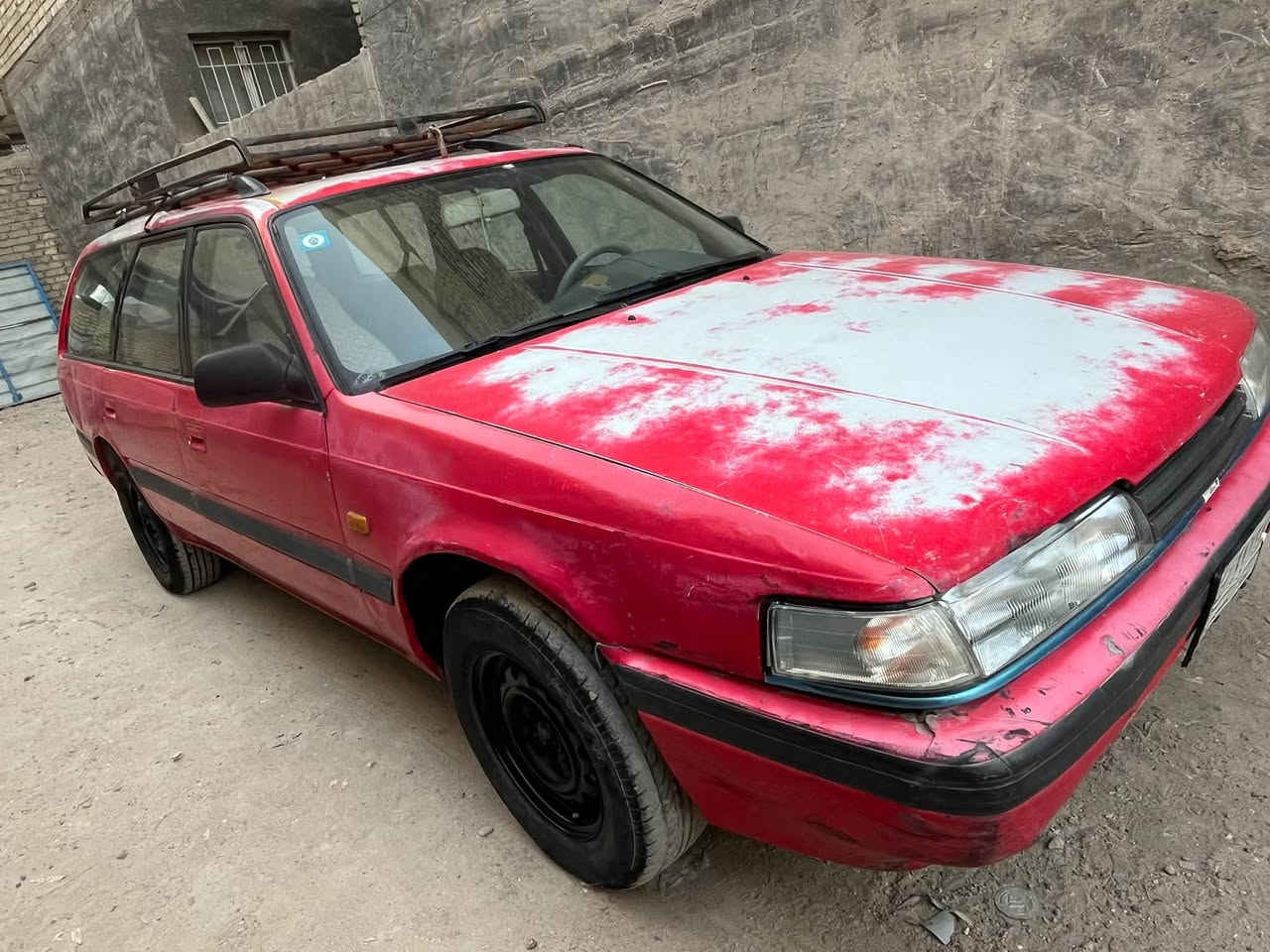 سلام عليكم 

مازدا 626 استيشن رقم بغداد تحويل مباشر 
باسمي شرط التحويل
السيارة مكفولة من الضربة والعيب الشرعي بدون تعمير 
سيارة خير من الله كير مكينه كله جاهز 
ترايك وين مايعجبك نكرة سلف مابيهة نقص
سيارة نضيفة وخير من الله مال شغل وكراب
مكاني بغداد الرصافة 
السعر 33 وبيهة مجال 
او امراوس بكية حمل واطي فرق 
رقمي ***********
