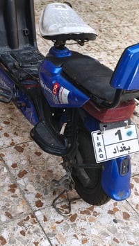 دراجة شحن نضيفة كدامك صورها يحتاجلها فقط باتريات وسعرها مناسم جيد لحب ...