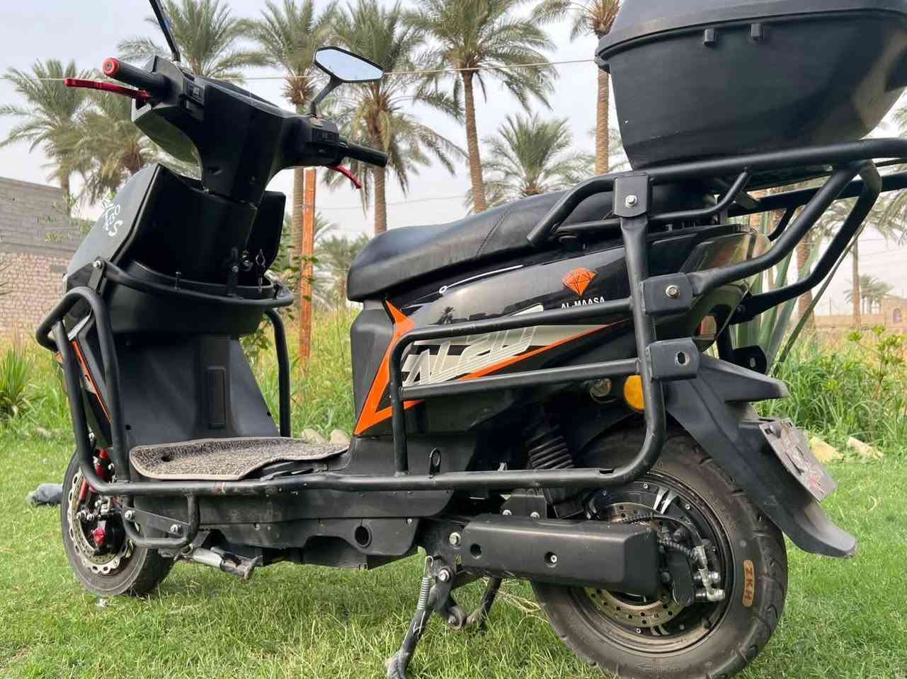 دراجة شحن • نضافتها ٩٥٪ • كهربائية