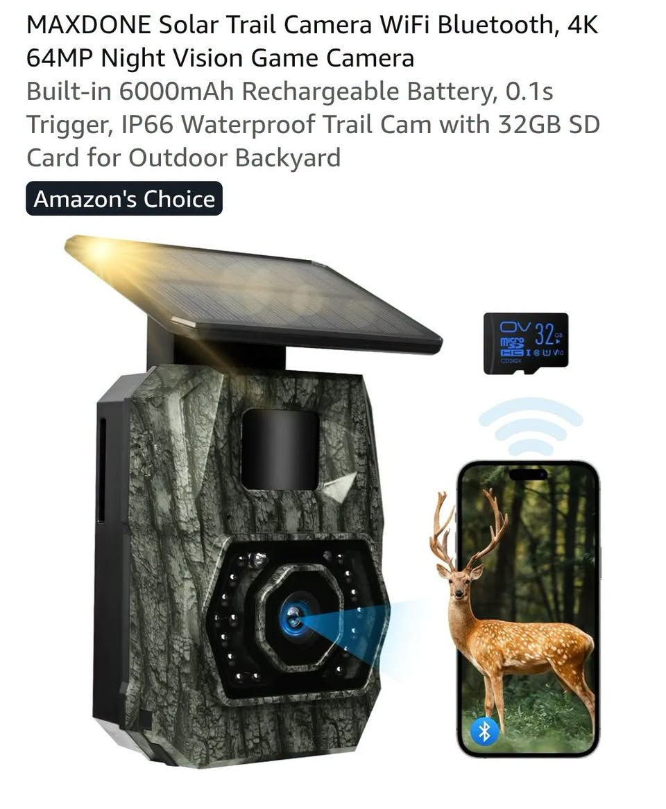 بضاعة امازون
للحجز مراسلة على الخاص
واتس اب ***********

نص مكتوب في الصور:
- 37% off Uranus Wireless Gaming Mouse, 26000 DPI, 8K Polling Rate, Tri-Mode 2.4GHz/USB-C/Bluetooth Ergonomic Mouse with Web-driven, Ice-cooling Coating, Rechargeable Gaming Mice for Laptop/PC/Mac/Tablet, White
- usogood Solar Wildlife Camera 4K 48MP, 2600mAh Built-in Lithium Battery Rechargeable Trail Camera, with 32GB Memory Card Game Camera, Night Vision and Motion Detection for Garden Wildlife
- MAXDONE Solar Trail Camera WiFi Bluetooth, 4K 64MP Night Vision Game Camera
- Built-in 6000mAh Rechargeable Battery, 0.1s Trigger, IP66 Waterproof Trail Cam with 32GB SD Card for Outdoor Backyard
- Amazon's Choice
- 2X 12V 2.0 Ah BL1021B Battery & DC10WD Charger Replace for Makita BL1016 BL1015 BL1020B BL1041B BL1040B Battery; Compatible with Makita DC10WC DC10SB Charger Amazon's Choice
- Air Fryer,12L Non-stick Rapid Digital Air Fry, 1700W Smart Oven with Touch Screen Oil-free Fryer,270° Viewing Window, 6 Cooking Functions Timing and Temperature Adjustable Easy To Clean for Family
- ieGeek Magnetic Security Camera Outdoor Wireless, 300° Rotation Stick up Cam, 2K Rechargeable Battery Magnetic Base CCTV Camera System, Home WiFi Cam,No Monthly Fee,Motion Detection,Color Night Vision
- 3 sustainability features
- 300°
- 2K
- ieGeek 4G LTE Cellular Security Camera Wireless Outdoor, No WiFi Battery Powered Cameras with Solar Panel, 2K HD Color Night Vision, 2-Way Audio, 360° PTZ, PIR Motion Sensor(Subscription Required)
- ELZO 20000 mAh USB Clip Fan, Mini Table Fan, LED Light Camping Fan, Rechargeable Automatic Oscillating Desktop Fan, Desk Fan for Home, Office, Pushchair