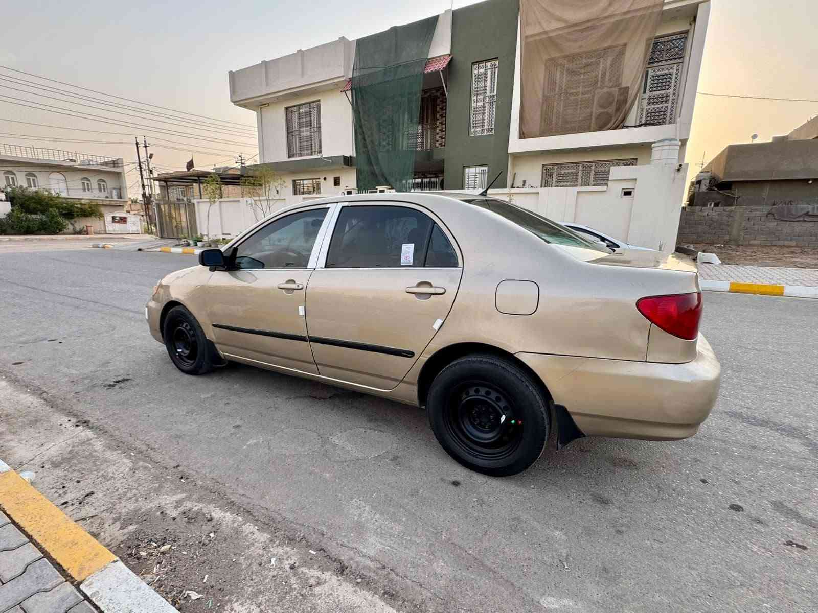 كورلا موديل 2006
السعر 63
حجم المحرك 1800
رقم السياره دهوك 
شرط تحويل 
محرك كير تبريد حداديه كهربائيات مكفولات 
السياره جاهزه من كل شي 
للاستفسار ***********
