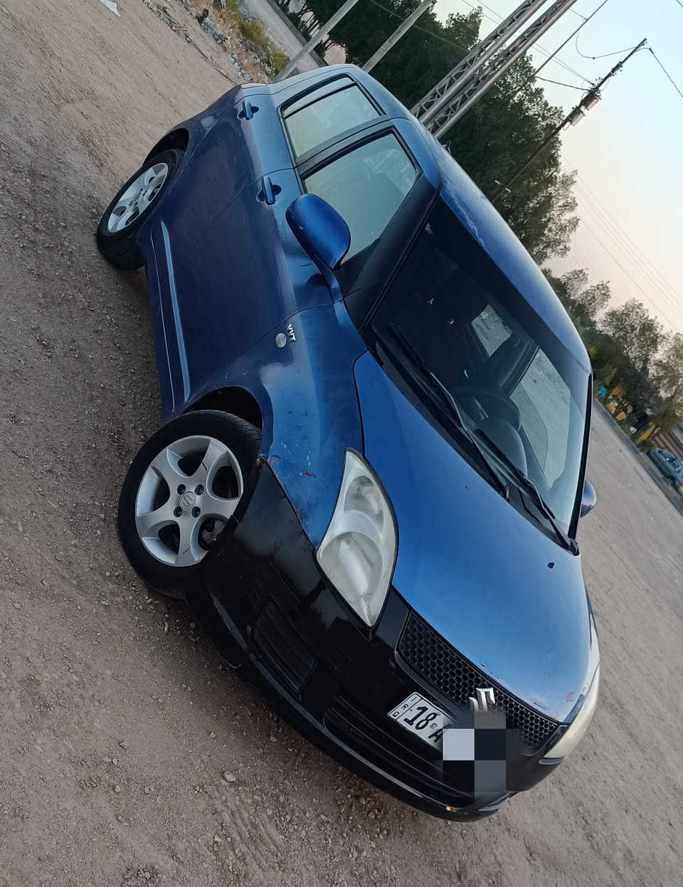 سازوكي ياباني 2007 جاهزه من كلشي حتى التبريد وحداديه ومحرك وگير رقم بابل باسمي مكانها حله ش60 
***********
***********

