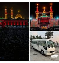 زيارة العتبات • مبيت كربلاء • كوستر حديث