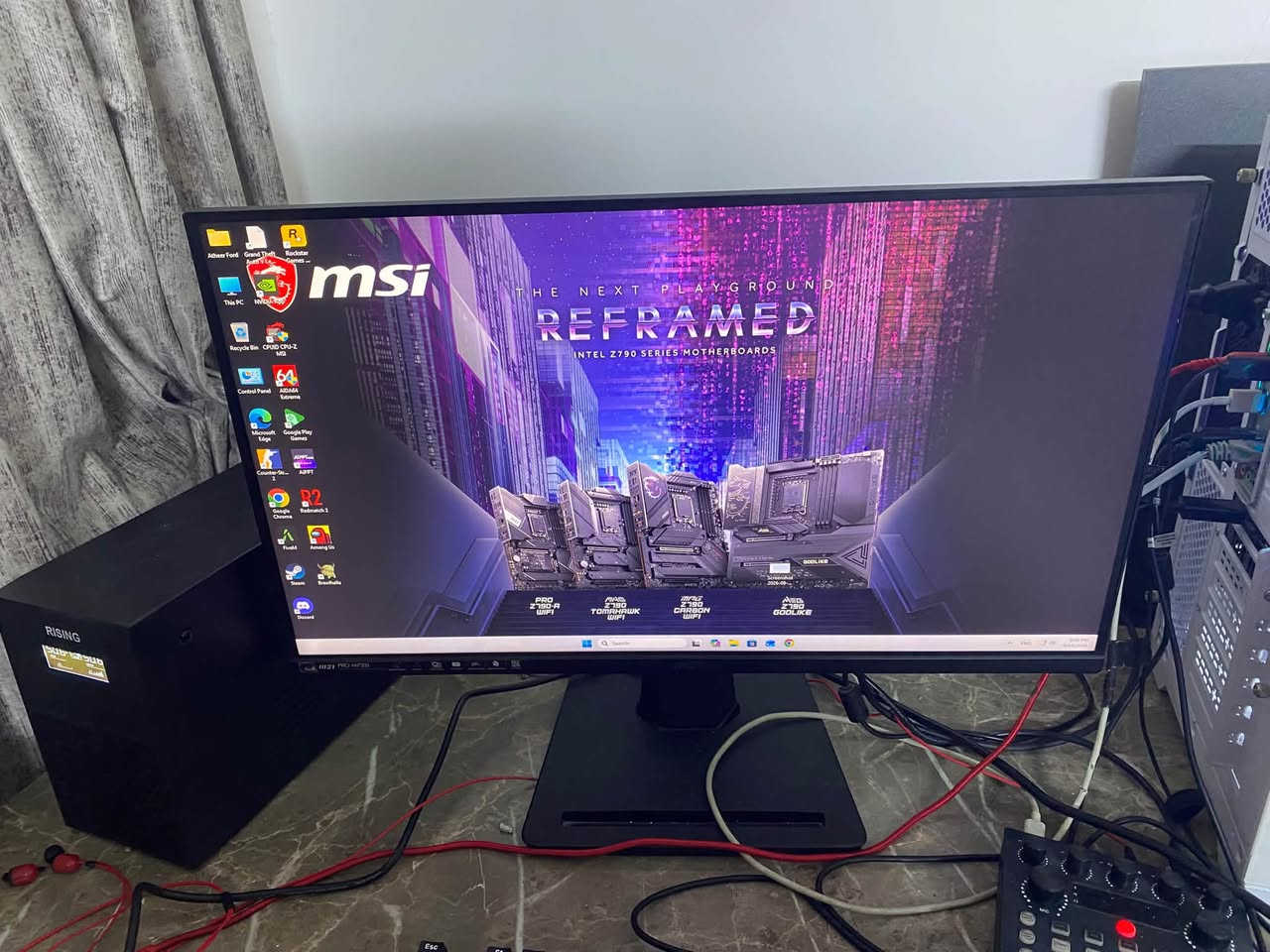 استخدام قليل
Ubs 3000 اوفلاين
شاشه msi 100فريم 
ماوس لوجتك 502 هيرو 
كيبورد ميكانيكي 
ابيع تجميعه كامله السعر 
كل القطع كراتينها موجوده
مليون و550
*********** 
مكاني بغداد الراشدية
