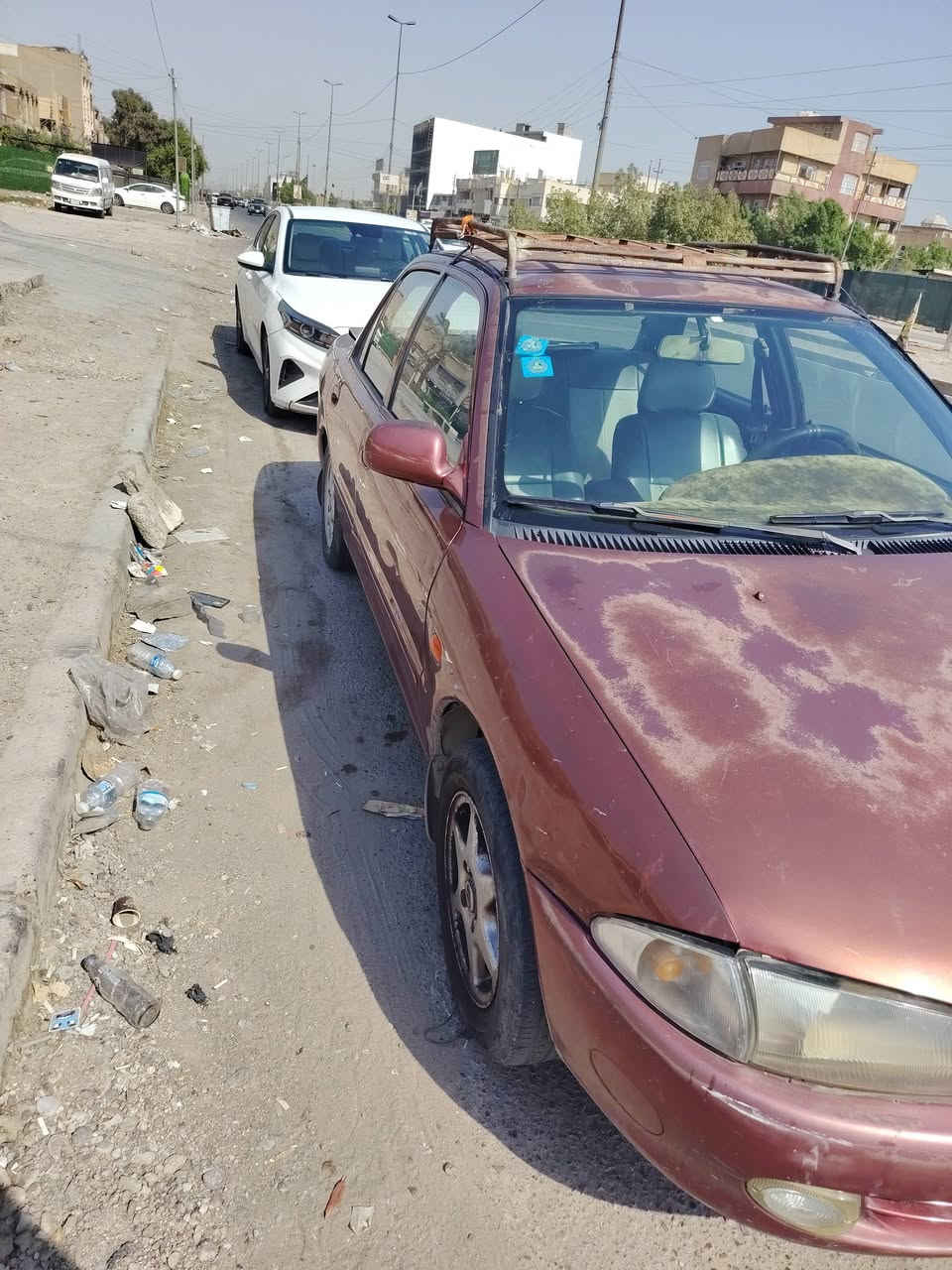 سلام عليكم بروتون ٢٠٠٥ كير اوتو ماتيك بلاديه لاصبغ ولا ضربه هزه جديده وسنويه جديده السياره تبريد صدر كهربائية كله جاهزه خير من الله سعره ٤٥ بيه مجال بصيط التصال *********** السياره بسمي تحويل مباشر
