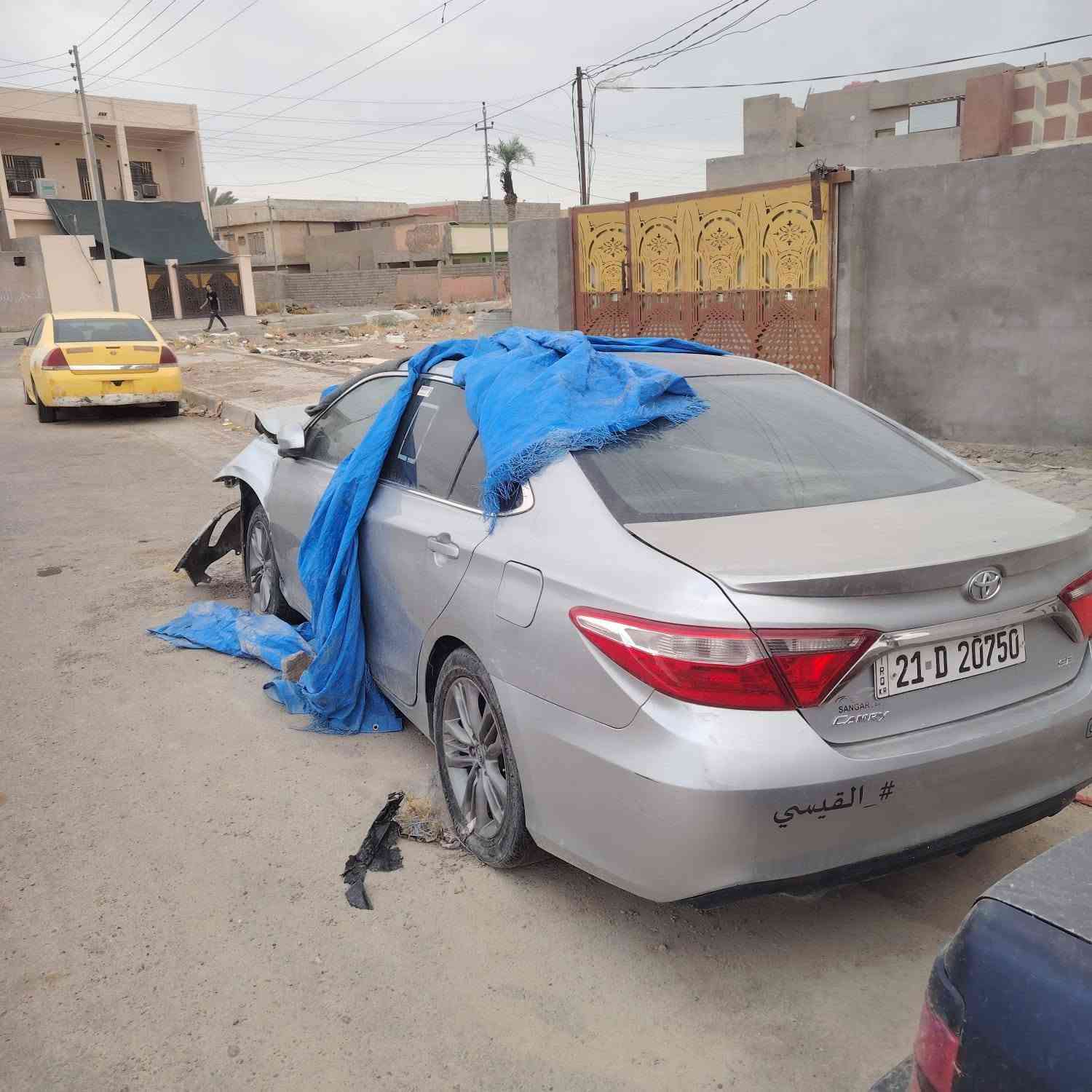 كامري • ٢٠١٧ • حادث