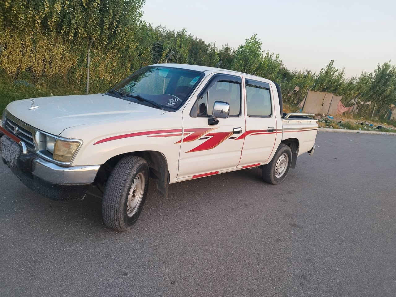بسم الله تويوتاموديل2000 جيلكس فول رقم اربيل دولي هزه 
جديد سنويه2030كير محرك شاصي اكسل مكفول صبغ بالسقف
واكع على شي بصيط واضح بالصوره  والباقي مكفول تبريد حار بارد شغال جام كهربائي دبل جكمجه دوشمه جديد عنوان دهوك سعر88ورقه ***********
***********بيهن واتساب
