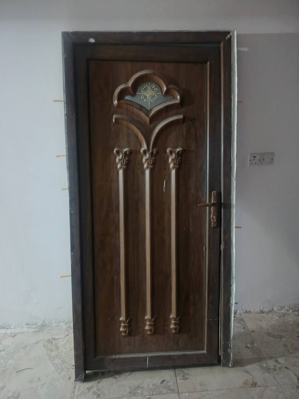باب صاجي PVC • نظيف جدا • جرجوبه