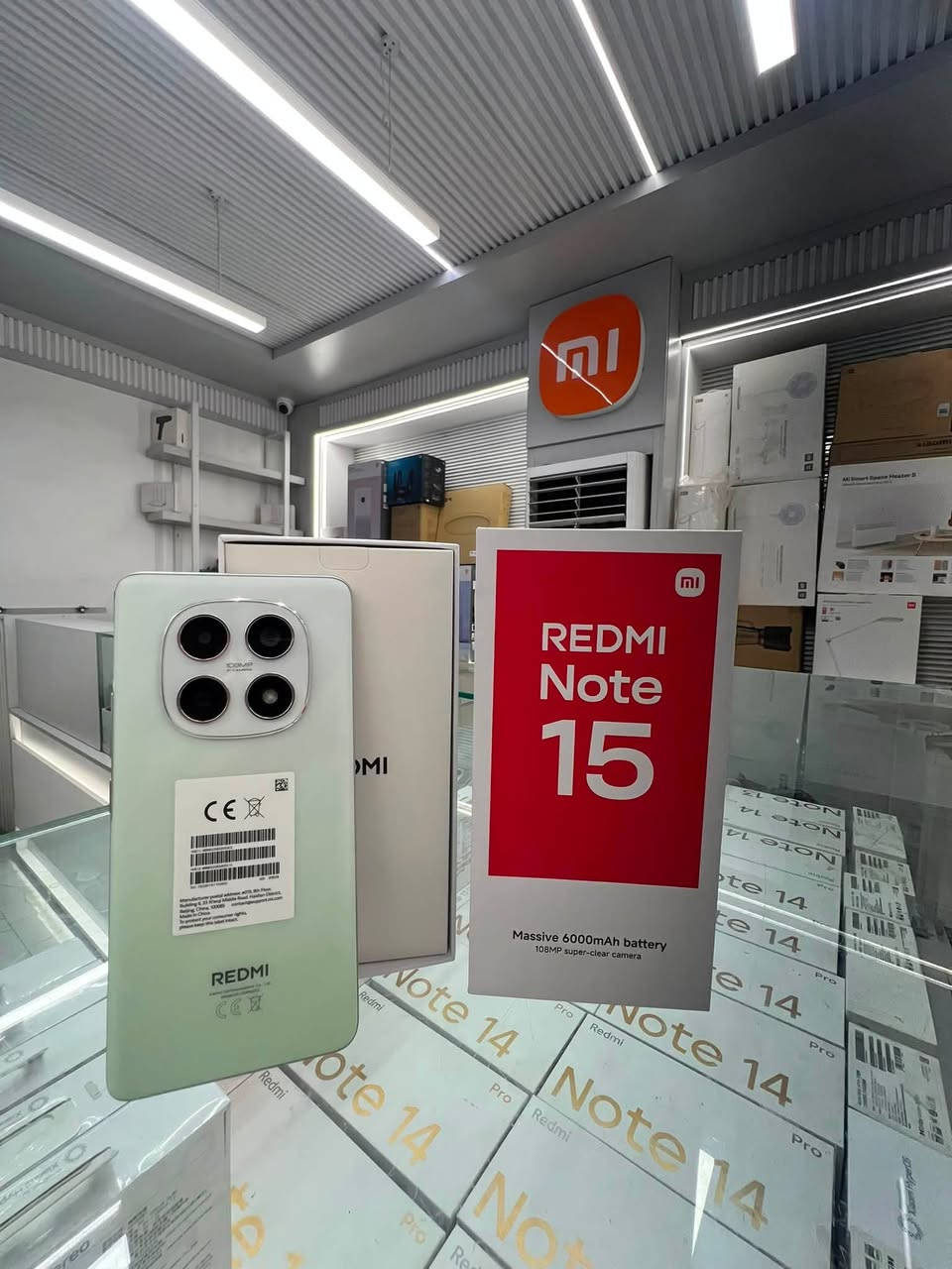 📱 Redmi Note 15 🔥

✨ 8GB RAM | 256GB ROM
📸 كاميرا 108MP
🔋 بطارية قوية 6000mAh
⚡ شحن سريع 33W

💰 السعر: 340 ألف فقط 🔥

🚚 توصيل متوفر لجميع محافظات العراق
📍 زاخو
📞 ***********

📩 للطلب والاستفسار راسلنا على الخاص
