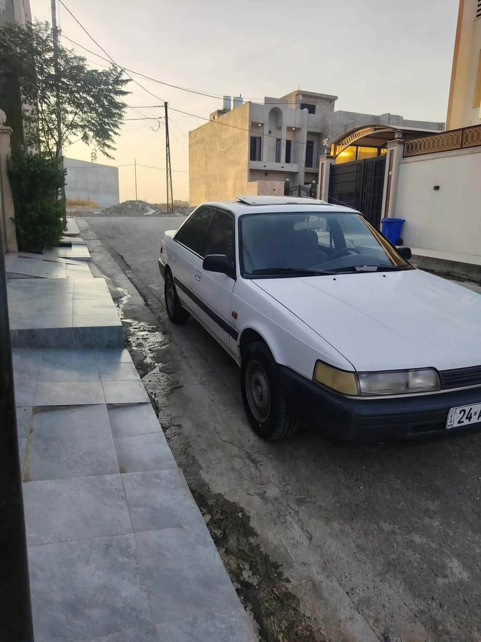 السلام عليكم
للبيع سياره مازدا حجم 626 موديل 1991

سيارة فول عادي سلايت 

رقم دهوك جديد هزه وسنويه كلو جديد 

سيارة بدون صبغ بدون ضرر وضع شركة 

طخم امامي خلفي جديد طخم تايرات جديد 

محرك وكير شرط كير عادي سيارة حلوة مال جناي 

السعر42 $ وبيها مجال 

للاستفسار اتصل ***********

***********
