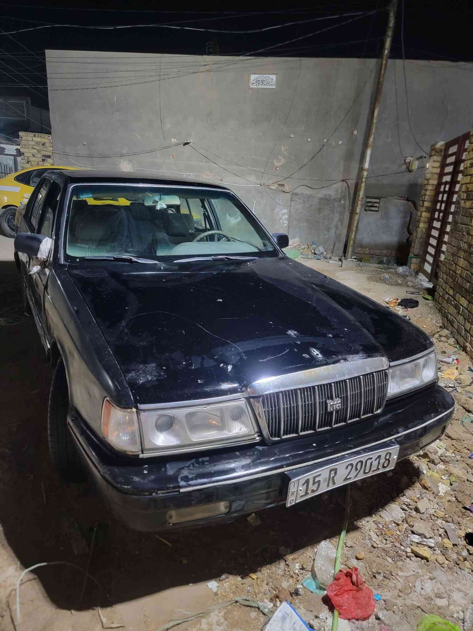 كيا بوتينشا ٩٢
محرك 2000 ديلكو ، گير اوتوماتيك 
اللون اسود ، رقم انبار مداور ثاني يوم 
السعر ٢١ ورقة وبيها مجال بسيط
مكان السيارة: الحلة
للاستفسار: [***********]
