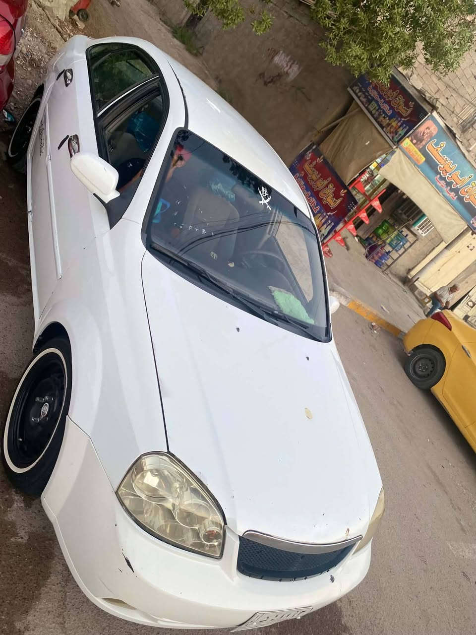 سلام عليكم عيني ابتره 12 لبيع  خليجي شركه عامه
سياره خير من الله 
كير مكينه مكفول 
تبريد خير من الله 
تاير خط ابيض 
مكاني بغداد شعله 
***********
***********
