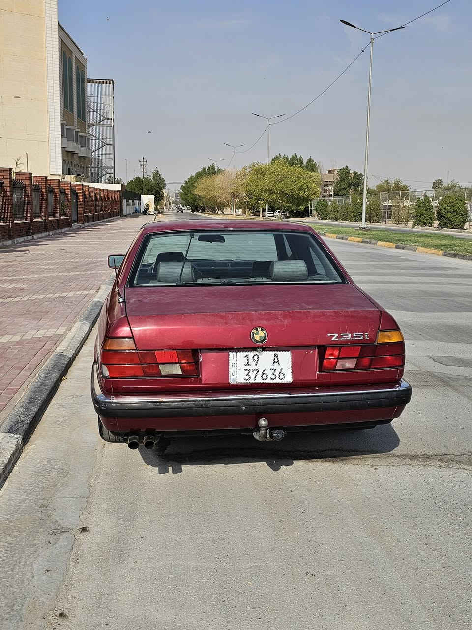 السلام عليكم بي ام 735 البيع موديل 91 رقم كربلاء 6 سلندر تبريد شغال مناقصه اي شي سياره مصبوغه حزام السعر 48 مكان سياره كربلاء ***********
