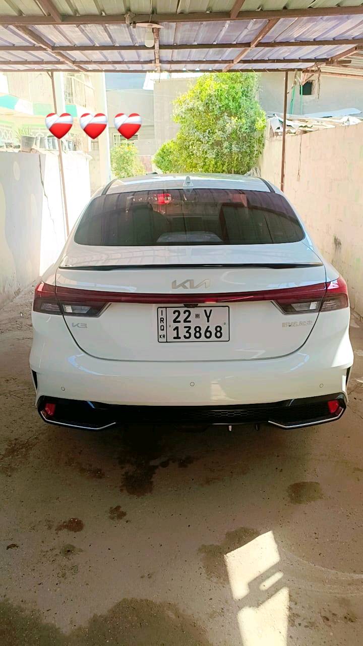 كيا K3
رقم اربيل بسمي 

موديل 2025
الون  ابيض 
فول مواصفات

عداد المسافه 13 الف KM 

محرك 1500 دبل نوزل 8 بخاخات دوش 

مكفول من التبديل الوصبغ شخوط خفيفه فوك هلال تاير خلفي جه صدر 

بصمه تشغيل + بصمه ابواب دخول ذكي+ جنطه بصمه

حساسات اماميه خلفيه 

كشنات جلد 

تبريد بيانو

وضعيات قياده 

مرايه تعتيم

ويل كب 

لايت زينون

اشاير بالمري 

سلايت فتحة سقف

بك لايت لد

باقي مواصفات الفول معروفه

مكان السياره بابل الحله مركز المدينة
سعر 142
رقم ***********