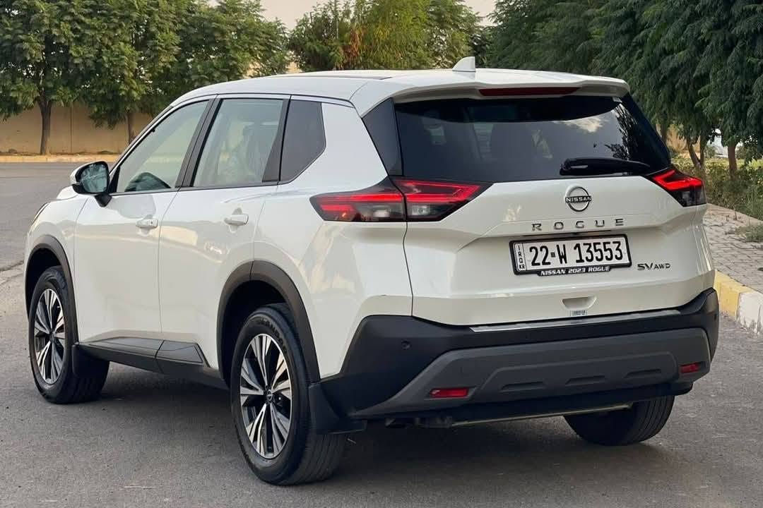 نيسان روج  مواصفات sv
الموديل /2023 ترقيم اربيل الدولي 
اللون /ابيض باسمي تحويل مباشر
محرك /3/1.5توربو 201حصانا 
السياره ماشية ٤١ الف ميل
السياره فول مواصفات عدا البانورما
تشغيل عن بعد بصمه تشغيل وابواب   كير ماوس لايت زينون حساسات جانبي 
حساسات خلفي (نقطة عمياء) 
(ااتحذير من الاصطدام) 
هاند بريك بصمه اوتو هولد 
اوتو ستارات
شاشه ايباد ويل كروم 
تبريد لمس كشن سايق كهربائيّ 
تحكمات ستيرن كامره خلفيه
فور ويل AWD مدخل USP 
السيارة بعد بيها مواصفات
السعر ١٨٠ ورقة  او اتصال ***********
