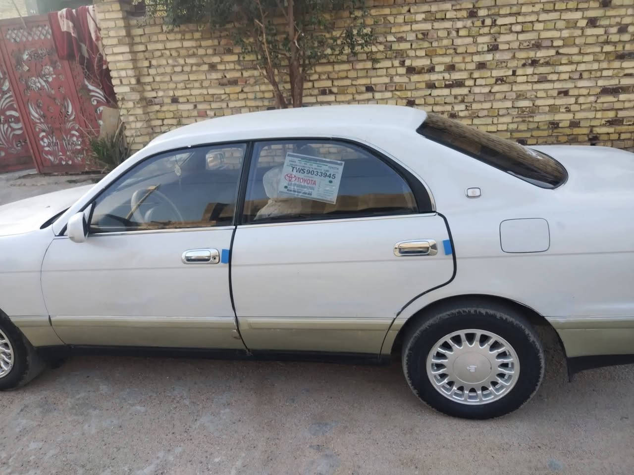 السلام عليكم ورحمه الله
للبيع بطه منفصل لون لؤلؤي موديل 1991 رقم بغداد ا () تحويل مباشر سنويه مجدده لل2028
گير ومكينه 2500 شرط النظافه السياره كفاله من العيب الشرعي والضربه والاصوليات والصبغ   السياره جاهزه من دواخل تخم تاير كهربائيات سنتر لوك  حداديه خير من الله السياره 
مكانها ميسان كميت  السعر 45 وبيها مجال للشراي 
للاتصال.....
***********
