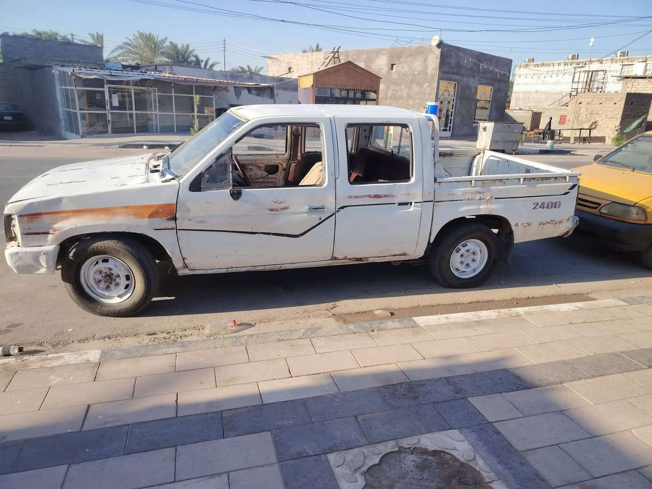 سلام عليكم بيكم نيسان البيع مديل 92رقم ذيقار مشروع وطني سنويه منتهيه 2022شهر 12مكينه وكير ونجي سته تحم تاير حداده 90بل ميه السعر20وبيه مجال قليل كلش مكاني البصره القرنه بني منصور ***********بيع او مراوس
