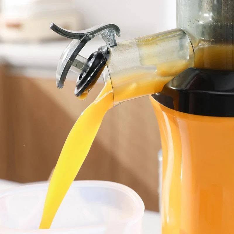 عصارة فواكه قابلة للتفكيك والغسل
Juicing machine removable and washable body MEILEYI

🔷الاستخدامات

🔹تحضير العصائر الطازجة من مختلف أنواع الفواكه والخضروات

🔹مناسب للعصائر الصحية ذات الجودة العالية بفضل عملية العصر  البطيء

🔹مثالي للاستخدام في المنازل والمطاعم الصغيرة

🔹المميزات

🔹تصميم جذاب وأنيق يناسب جميع أنواع المطابخ

🔹سهل الاستخدام والتنظيف بفضل أجزائه القابلة للفك والتركيب

🔹فوهة عريضة بحجم 85 مم تتيح إدخال الفواكه كاملة بدون الحاجة إلى تقطيع

🔹محرك بطيء يقلل من سرعة العصر لمنع الأكسدة ويحافظ على جودة العناصر الغذائية

🔹كفاءة عالية في استخراج العصير مع صوت منخفض أثناء التشغيل

🔹خاصية العكس التلقائي تمنع انسداد الآلة أثناء العصر

🔹نظام حماية من الحرارة الزائدة لضمان أمان الاستخدام

🔹قفل أمان لتشغيل آمن وفعّال

🔹أبعاد المنتج: ارتفاع 36 سم، عرض 10سم، طول 30 سم

🔹قدرة كهربائية 350 واط، تعمل على جهد 220-240 فولت، 5060 هرتز

🔹هيكل متين ومصنوع من مواد عالية الجودة لضمان عمر طويل

💳 ألسعر / 26،000 IQD
🚚يوجد خدمة توصيل
بغداد/ 3000 IQD
ألمحافظات/ 5000 IQD

نص مكتوب في الصور:
- SLAG-JUICE SEPARATION
- FEED PORT FEED BARREL SCREEN JUICE OUTLET EJECTOR ROD SCREW PROPELLER JUICE COLLECTING CUP JUICE MACHINE HOST