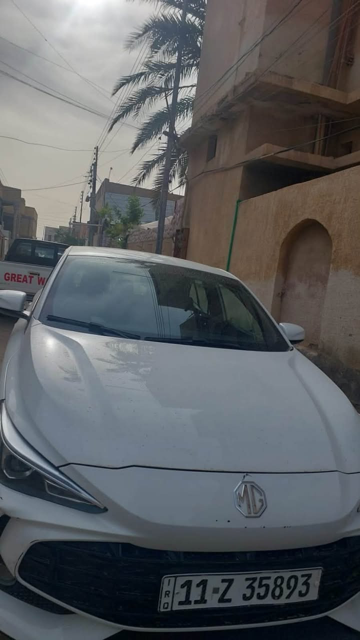 السلام عليكم
سياره ام جي ( MG ) للبيع حره مداور ثاني يوم رقم بغداد كفاله عامه گير محرك السياره جاهزه انشاء الله ابد ما بيها نقص  📍 ناصريه / حي اور 

للتواصل  ‭***********‬
