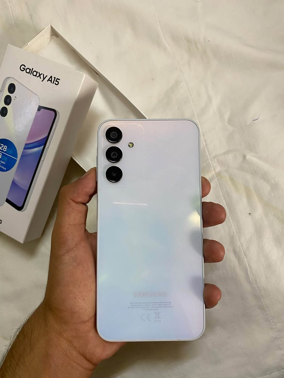 کوردی/عربی
📱🔥Galaxy A15 بۆ فرۆشتن

مۆبایلێکی زۆر پاک و خاوێنە، لە وێنەکەش جوانترە 😍

✅ 128GB

✅ دوو سیمکارت

✅ زۆر پاک و بێ کێشە

✅ هەموو شتێکی وەک بیلادی ماوەتەوە

✅ وەسڵی کڕینەکەشی هەیە 🧾

💰 نرخ: ١٣٠ هەزار

🤝 کەمێک مەجال هەیە

***********

شوێن کرکوک

____________________________________

📱🔥Galaxy A15 للبيع

السلام عليكم شباب 🌹

موبايل Galaxy A15 للبيع، نظيف كلش وحالته ممتازة، وأحلى من الصورة 😍

✅ 128GB

✅ شريحتين

✅ نظيف وما بي أي مشكلة

✅ كلشي بيه مثل ما طلع من الوكالة

✅ حتى  وصل الشراء موجود 🧾

💰 السعر 130 ألف

🤝 بي مجال بسيط

***********

مکان کرکوک

نص مكتوب في الصور:
- SAMSUNG Galaxy A15 More Power. More Possibilities. Your Next Smart Choice 50MP Triple Camera Capture Every Moment 6.5" Super AMOLED Vivid & Sharp Display 8GB RAM Smooth Performance 128GB Storage More Space for What Matters 5000mAh Long-Lasting Battery Stay Connected Longer 128GB 8GB RAM Stylish Design Powerful Performance Samsung Galaxy A15 Original Samsung Official Warranty Fast Delivery Best Price SAMSUNG Innovation for a better tomorrow