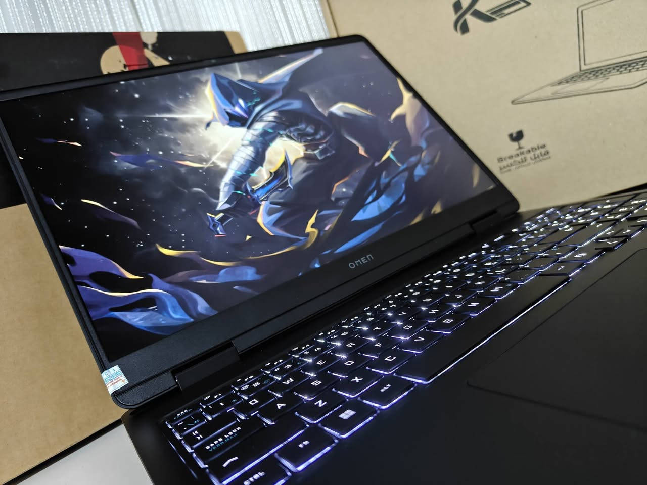 🚀 للبيع: OMEN Gaming Laptop 16 (بحالة Open Box - جديد تماماً بسعر جملة🔥)
💻 المواصفات الاحترافية (Specifications):
🧠 CPU: Intel® Core™ 7 240H ⚡

🎮 GPU: NVIDIA® GeForce RTX™ 5070 (8GB GDDR6) 🚀

🔋 RAM: 16GB DDR5 (5200 MT/s)

💾 Storage: 1TB PCIe® Gen4 NVMe™ SSD

🖥️ Display: 16.0" FHD+ (1920x1200) 🎯

⌨️ Keyboard: White Backlight Keyboard
💿 OS: Original Windows 11 Home 🔷

✨ حالة الجهاز:
Open Box / Like New (جديد تماماً - أصلية بالكامل 📦):

📞 للتواصل (واتساب أو ماسنجر):

📱 رقم الهاتف: ***********

📍 العنوان: كركوك - بنجا علي (کەرکوک - پەنجا عەلی)

🏢 شركة خوبيب للابتوبات - Khubaib Laptops
