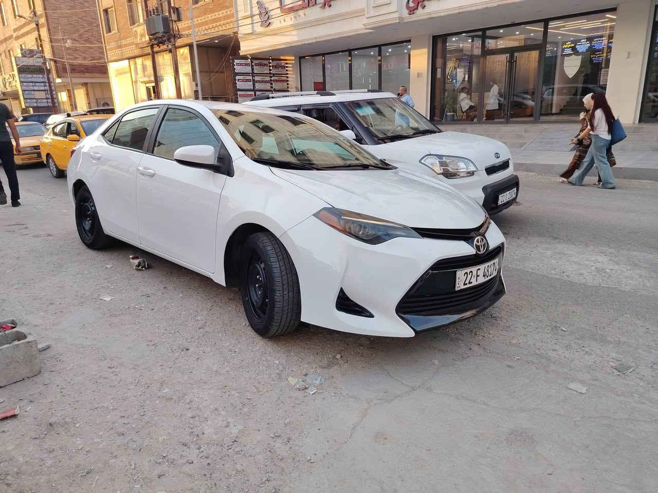 كورلا 2017 صبغ بنيد بدون دواخل
السيارة جاهزة
ارباك سليم
عنون طوز
محرك 1800
كير شرط
سنويه جديد
بسمي شرط تحويل
سعر ١٣٧
الاستفسار

***********
