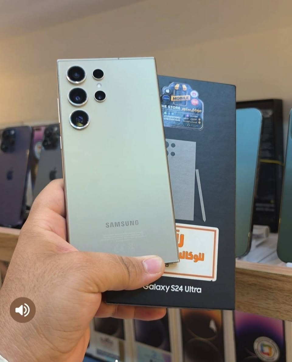 ( مركز موبايل ستور) 📱
بيع موبايلات بالنقد والاقساط 
ضمان حقيقي ✅️

العنوان:-
بابل مسيب شارع البلديه مجاور صيدليه سندباد مقابيل مختبر الرحمن اسم المحل (مركز موبايل ستور) ***********

S25 الترا
256
شرق اوسط 
خطين
وكاله الوطني
وكارت شاشه ذهبي
كامل ملحقات 
كفاله عامه
لون/jet black 
نضافه 100%
السعر/1165
🔴🔴🔴🔴🔴
S25 الترا
256
شرق اوسط 
خطين
وكاله عين الفهد
وكارت شاشه ذهبي
كامل ملحقات 
كفاله عامه
لون تيتانيوم 
نضافه 100%
السعر/1165
🔴🔴🔴🔴🔴
S25 الترا
256
شرق اوسط 
خطين
كامل ملحقات 
كفاله عامه
نضافه 100%
السعر/1075
🔴🔴🔴🔴🔴
S24 الترا
256
شرق اوسط 
خطين
كفاله عامه 
كامل ملحقات 
نضافه 99%
السعر/965
🔴🔴🔴🔴🔴
Samsung watch 8 classic
حجم 46mm
ضمان وكاله عين الفهد
كامل ملحقات 
نضافه 100%
مستعمل اسبوع فقط
لون اسود🖤
السعر/325
