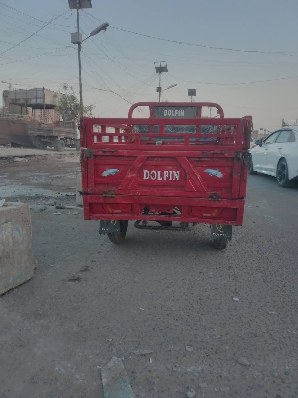 سلام عليكم ستوتة شحن للبيع كلشي شوف عينك اكفل البطاريات فول 5 مصطرة كبار السعر 800وبيهة مجال حك الجية مكاني البياع شرطة الرابعة ***********
ملا حظة الشاحنة ظايعة
