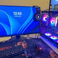 تجميعه كامله للبيع  كارت 4060  معالج i5 جيل 12  رام 16 من شركه T force...