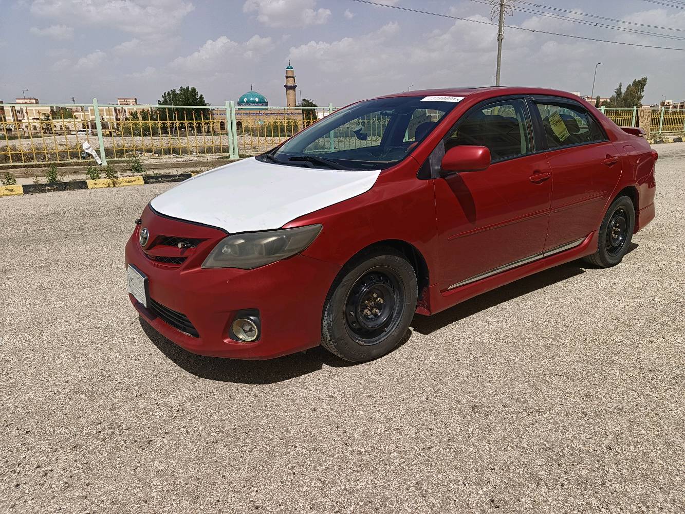كورلا 2013 سبورت امريكي ثلاث قطع فقط كير ومحرك مكفول لا تنقيص ولا تبخير تبريد ثلج باسمي رقم بغداد مميز
