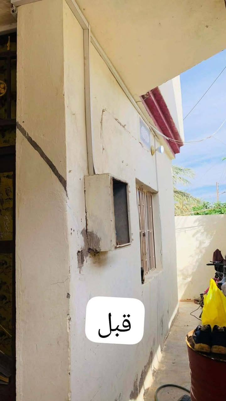 صباغ  بيوت داخل مع تصليح ان وجد  خارج واجهات مع التصليح الجدران صبغ أبواب وشبابيك حديد ***********  المتر الف والماعنده فزعه جسر للطيبين وطسه للنواقيص 😂 @إشارة
