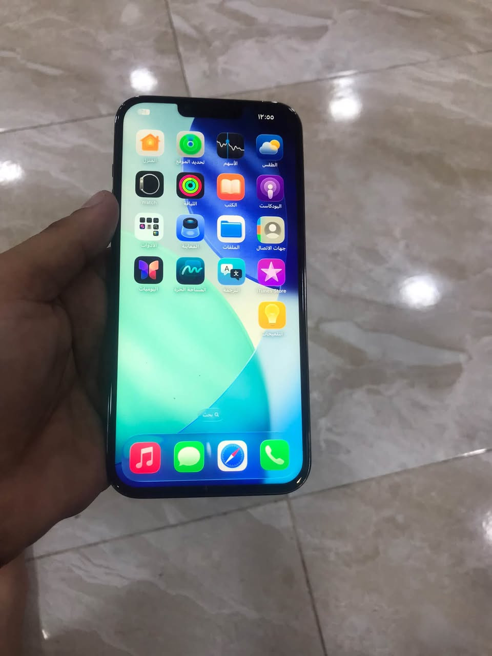 السلام عليكم ايفون ١٣برو ماكس عربي نضيف كلش ذاكره ٢٥٦حاله البطارية جيده ٨٢اصليه السعر٥٢٠للاستفسار اتصال على هذا الرقم ***********
