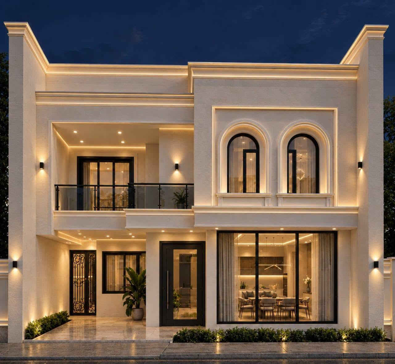 ١٢×١٨م • ٢١٦م٢ • هندسة عصرية