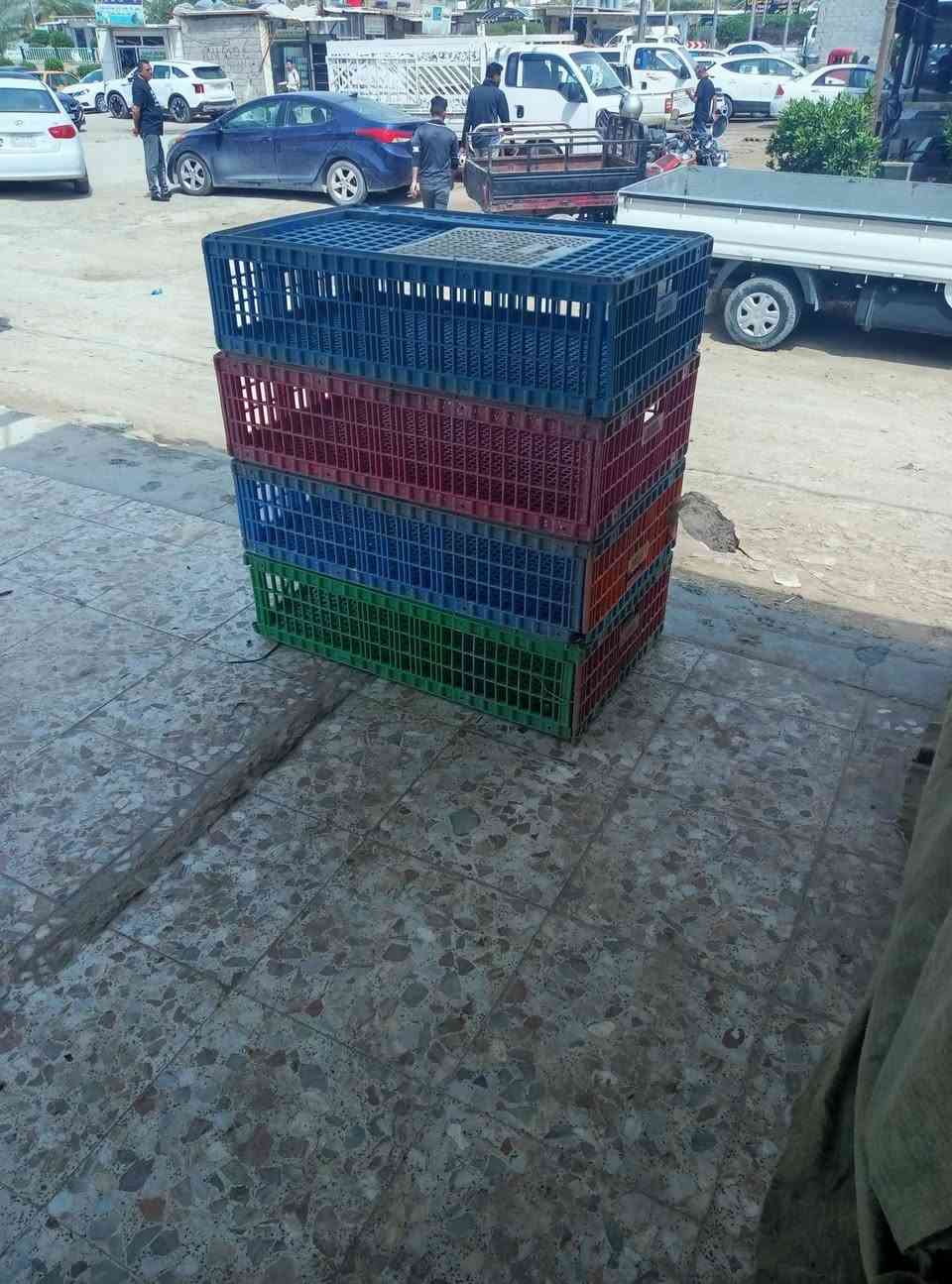 السلام عليكم 
غراض محل دجاج مستخدمات شي قليل كاملات بس تنصب وتفتح رايدهن ب ٦٠٠ وبيهن مجال للشراي، مكاني بابل وهذا رقمي ارد واتساب بس ***********  أو علق واني ادخلك خاص
