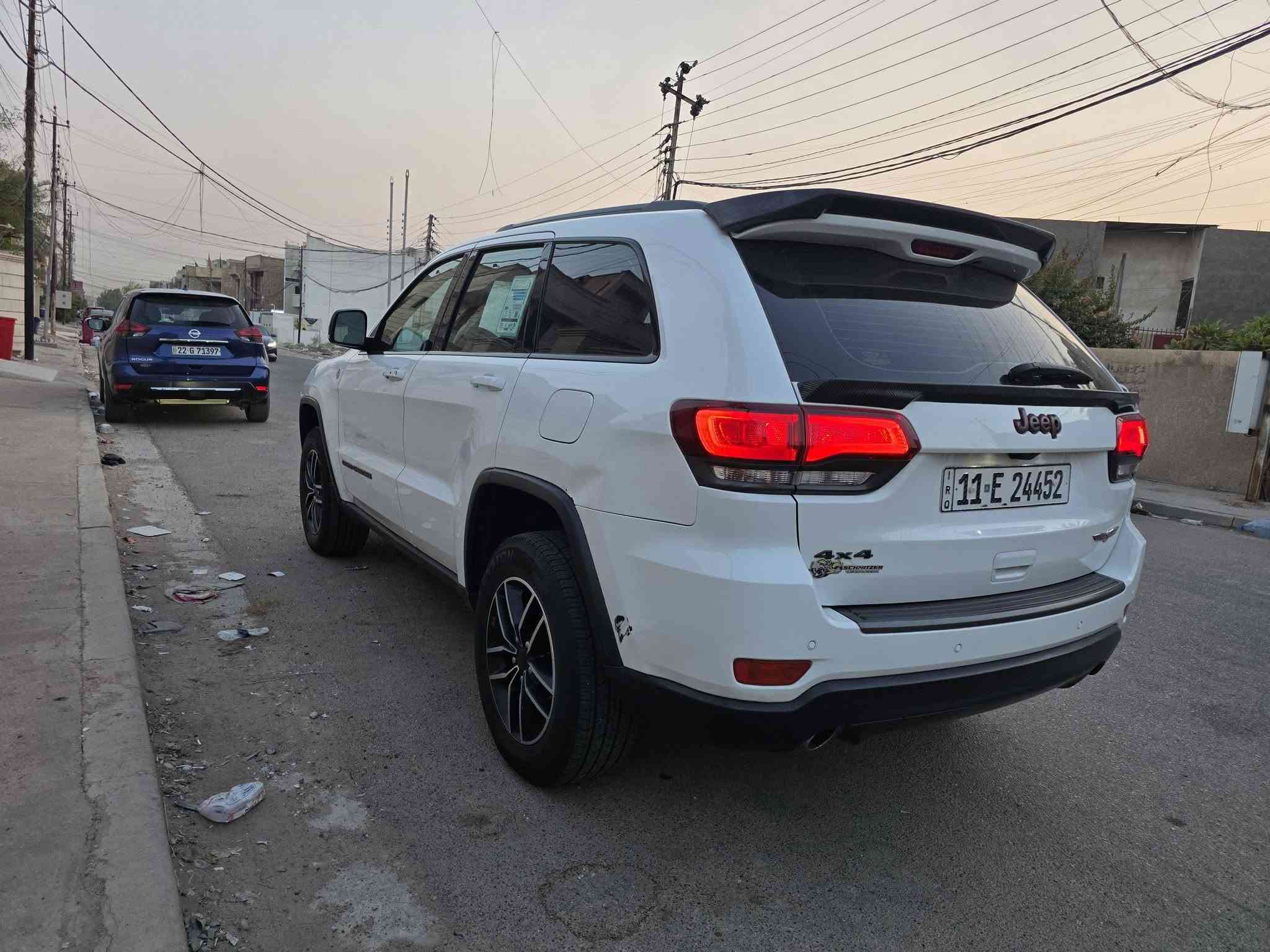السلام عليكم ♥️
جيب ترايل هوك 2019 مكينة 6 V سلندر📍
خليجي وكاله هارلم 
كفاله من الصبغ والتبديل  
مكينه مفتوحه 
كير كفاله 
المواصفات :-
*جكات 
*بنوراما 
*كشنات فول (تدفئة تبريد كهرباء)
*كشنات خلفية تدفئة
*دفع رباعي 4*4
*صندوق كهرباء
*ليد زينون
*ستيرن كهرباء
*اختام احمر مال تريل هوك موجودة 
*ماوس تحكم 
*شفتات ستيرن 
*مري كهرباء

ترهم مراوس اوباما او جارجر 

مكان الدوره حي الصحه 

رقم بغداد  
السعرر 25،000
***********
