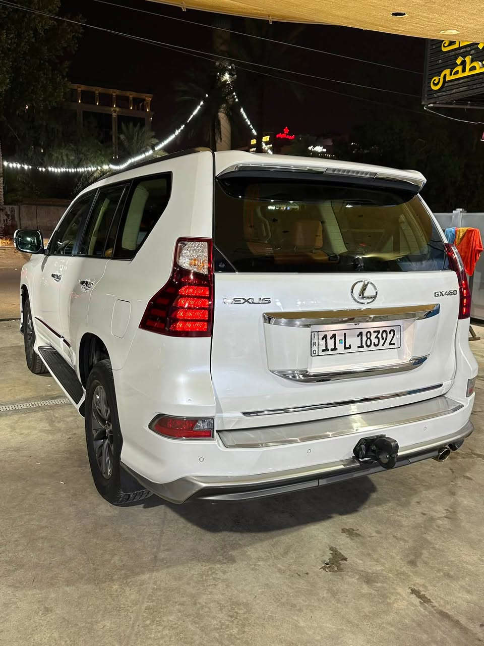للبيع لكزز برادو   2018    GX 460 خليجي
صيانه ودهن لحد الان بشركه 
8 سلندر رقم بغداد
 ماشيه 70.000 
فول مواصفات 1/1  

المواصفات :

1- فتحة سقف 

2- حساسات خلفية وامامية وجانبية

3- كامرات مع رادارات 

5- تحكم ستيرن جهتين 

6 - نضام ECO الاقتصادي

7- ثلاجة تبريد 

8- مري شفط 

9- فور ويل 

10- نضام GBS

11- الابواب مع الجنطة 5 بصمات

12-كشنات جلد تدفئة وتبريد كهربائية 

13- نضام خزن ميموري 

14- جكات 

15 - كشنات جلد قرميدي 

16- قيادة ذاتية 

17- عدسات لايت زنون متحركة مع تحكم بمستوى الانارة 

18-علامات ترحيب ابواب 

19- نظام تشغيل عن بعد 

20- 7 راكب

21- ويل كب  حجم 20

22_ 8 ايرباك

23- تبريد 4 قطع

24- 3 شاشات كبيرة

25- ليد انارة 

26- مانع انزلاق 

27- هوك خلفي

28- بصمة تشغيل

29- بلوتوث

30- زراكات لايت ( تنضيف الايتات)

31- ستيرن كهربائي متحرك مع تشغيل البصمة

السعر 44.000 $

العنوان/ زيونه 

الأتصال على الرقم ***********
