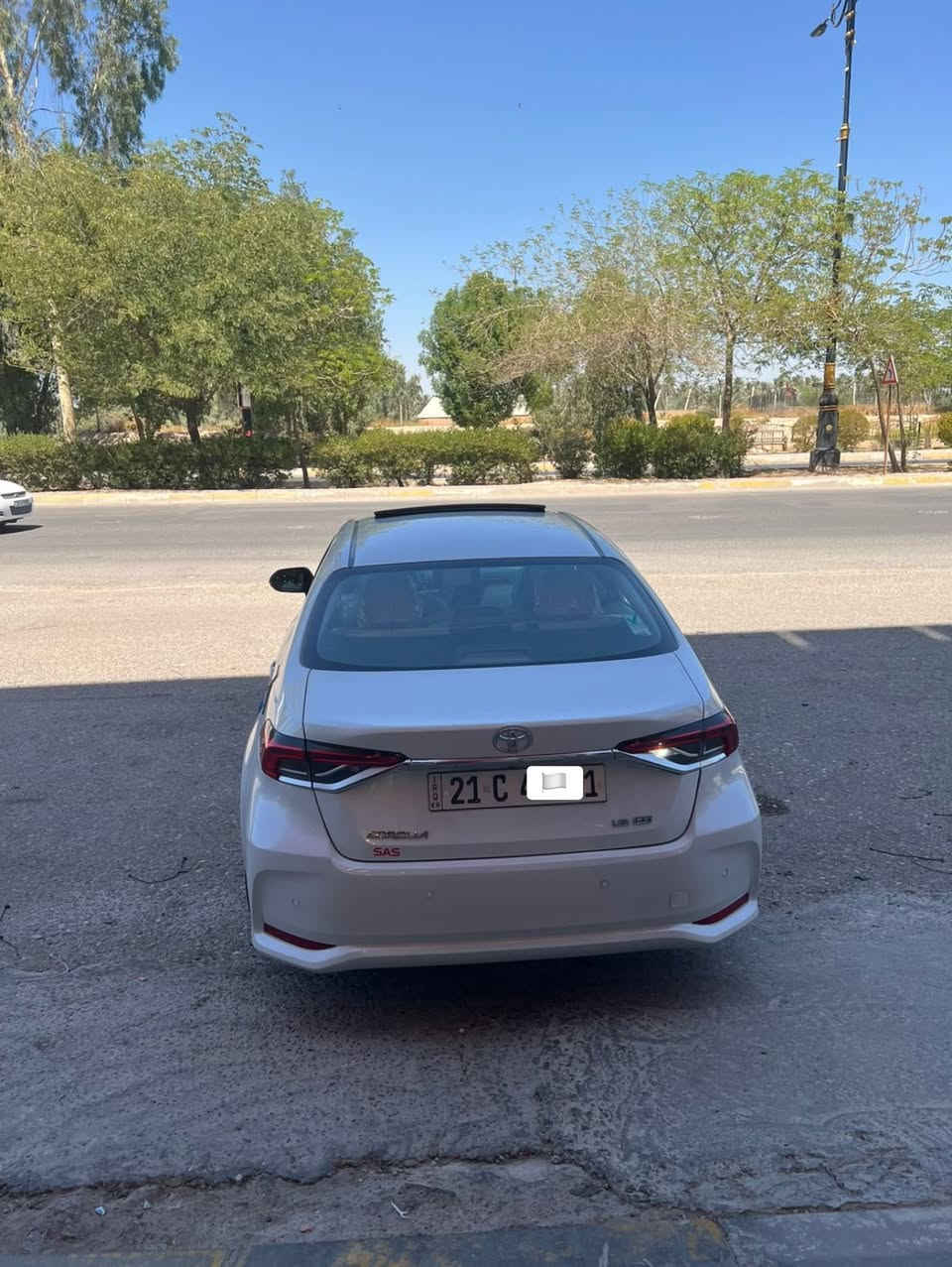 تويوتا كورلا 2024 خليجي (SAS ساز)

رقم سليمانيه  دولي

فول مواصفات 1/1  GLI 

حجم المحرك 1800 بانزين

دخول ذكي بصمة تشغيل بصمة 

فتحة سقف سلايت  

شاشة ديجيتل  

تبريد قطعتين 

بك لايتات لد 

كشاف لايت لد 

مرآة داخلية عاكسة 
***********
