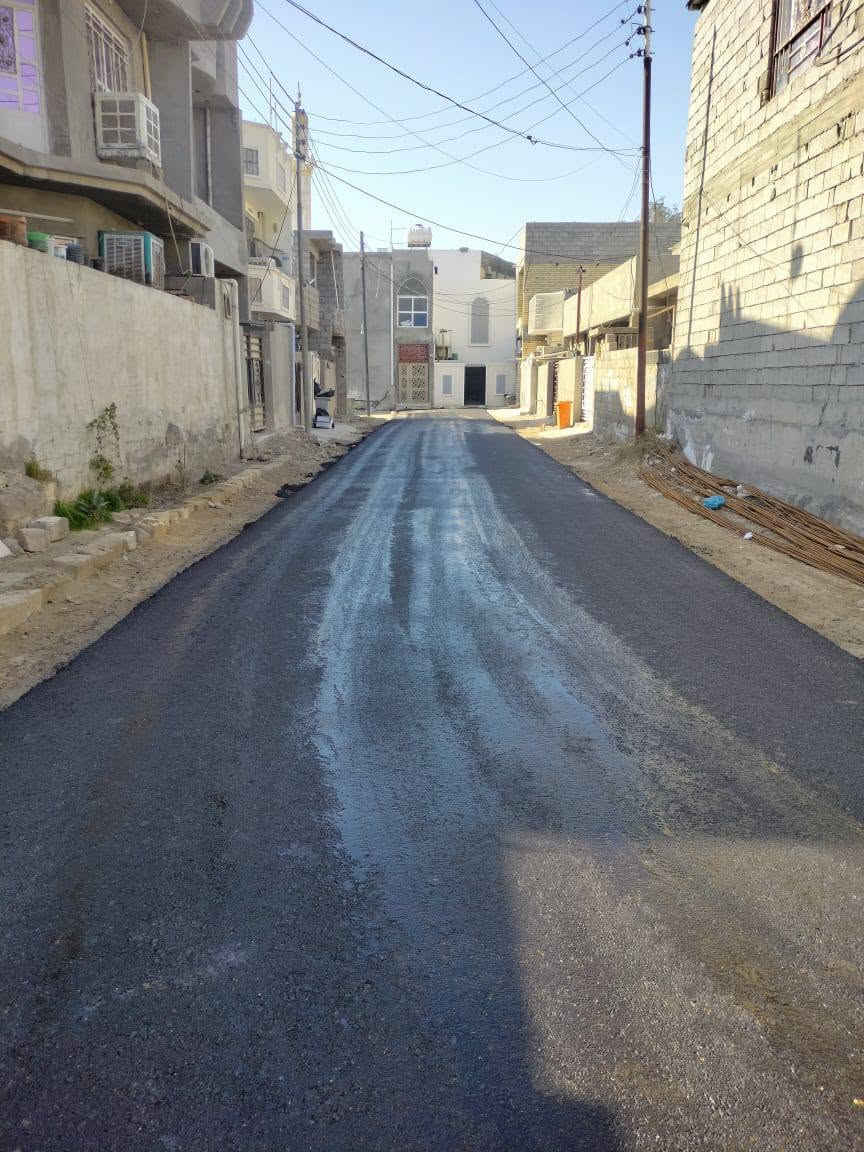 مكتب. وليد السامرائي 
بيت للبيع  
مساحه البيت ٨٠م
يتكون البيت من 3نوم  +صحيات فوك وجوه
 البيت كامل من كل شيء  سعره مناسب كلش الشارع تبليط
لتواصل  ***********
