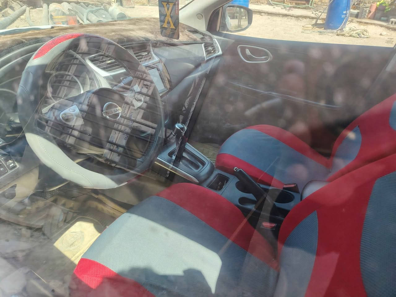 ‎نيسان سنترا مديل ٢٠١٩ بيه صبغ فقط البنيد والباقي كفاله رقم قادسيه السعر ١١٠ وبيه مجال ***********‎ كربلاء, العراق

