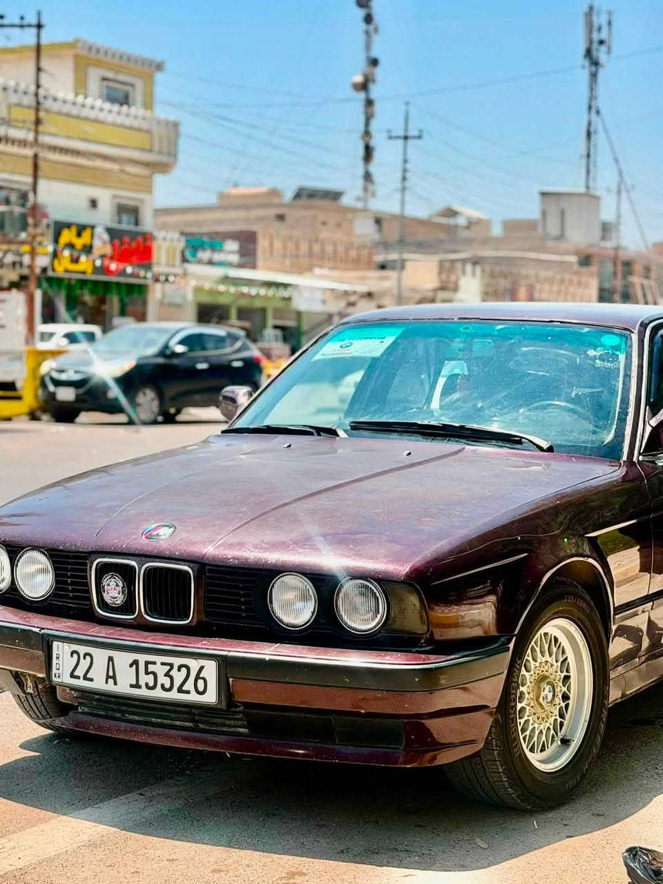 سلام عليكم BMWموديل 1991رقم اربيل لون عنابي سنويه لل 2031بسمي سياره مكفوله من ضربه مكينه مسكر عدل 
صدر امامي خلفي جديد تخم تاير بيها منضومه غاز غرفتها نضيفه سياره خير من الله كدام لعين نقصها غاز تبريد للبيع ب59وبيها مجال قليل  اتصال ☎️ ***********
