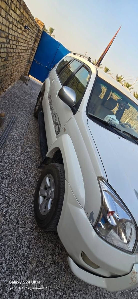 🚘 للبيع تويوتا برادو 2008 – خليجي
✨ برادو نظيفة ومميزة حسب الصور والفحص
🔹 موديل: 2008
🔹 خليجي
🔹 محرك 4 سلندر 2.7
🔹 لون أبيض
🔹 السيارة مفحوصة، والتفاصيل موضحة بالسونار والصور المرفقة.
📍 ميسان – العمارة
📞 للاستفسار والتواصل: ***********
💰 السعر عند الاتصال
