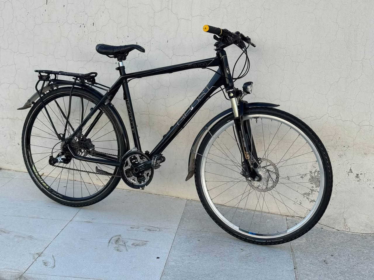 🩵🚴‍♂️💙
بايسكل / الماني❤️

ماركة / Ghost

اورجينال

المنيوم

نوع / ترحال

قياس/ ٢٩

فريم / L - XL

ماشة دبل هواء
RST vogue air

بريكات هايدروليك 
Shimano

٩ * ٣كير 
Shimano Deore

مكينة خلفي 
shimano XT

مكينة امامي
Shimano deore

إطارات 
Schwalbe

داخل بايدر / براكيت بوش
Shimano deore

ماكنيت اصلي

سعر / ٤٨٥ الف
***********

📍مكان/ سليمانية :- بكرجو جديد - قريب جامع احسان

توصيل موجود لي كل محافظات 🚕
