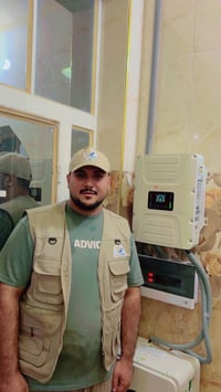 الانبار هيت • ألواح لونجي 650W • انفيرتر 6KW
